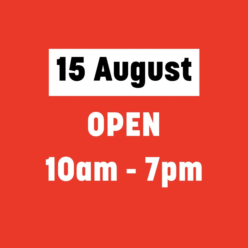15 august open